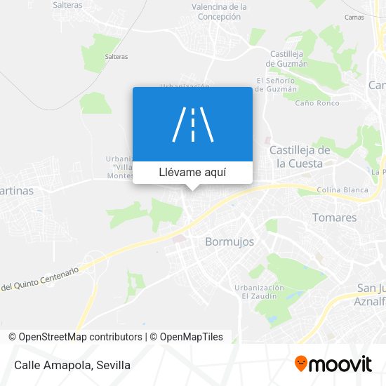 Mapa Calle Amapola