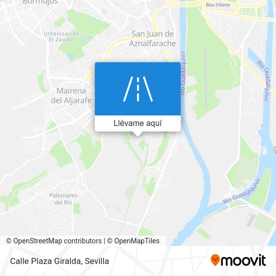 Mapa Calle Plaza Giralda