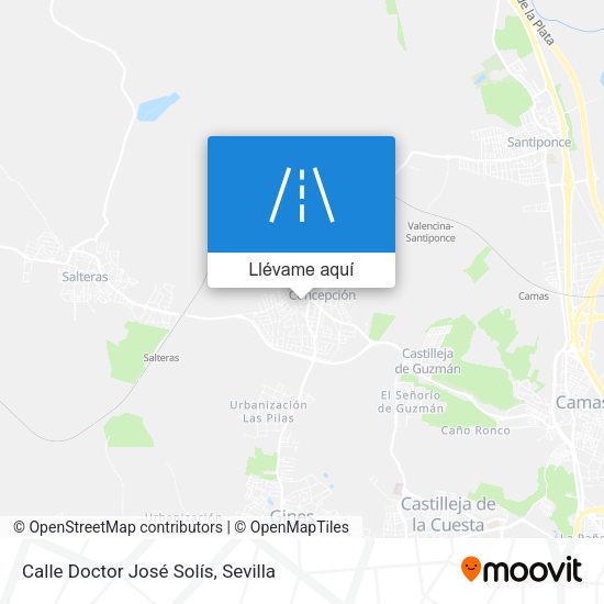 Mapa Calle Doctor José Solís
