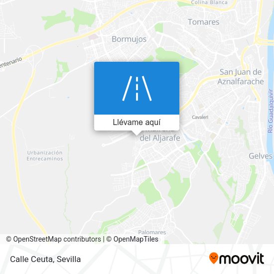 Mapa Calle Ceuta