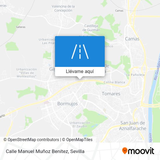 Mapa Calle Manuel Muñoz Benítez