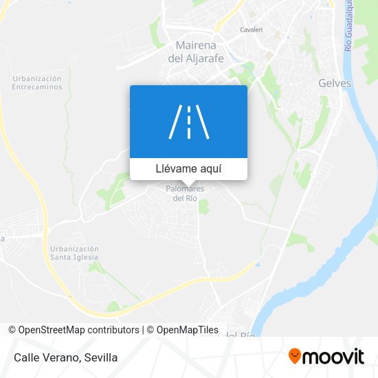 Mapa Calle Verano