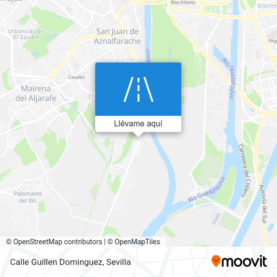 Mapa Calle Guillen Dominguez