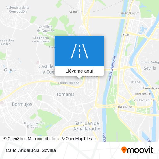 Mapa Calle Andalucía