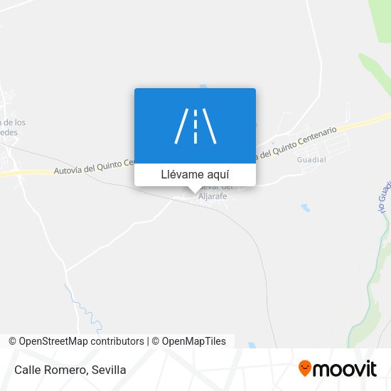 Mapa Calle Romero