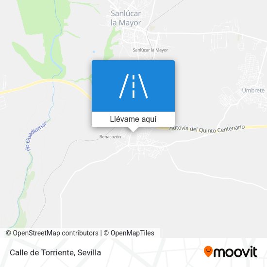 Mapa Calle de Torriente