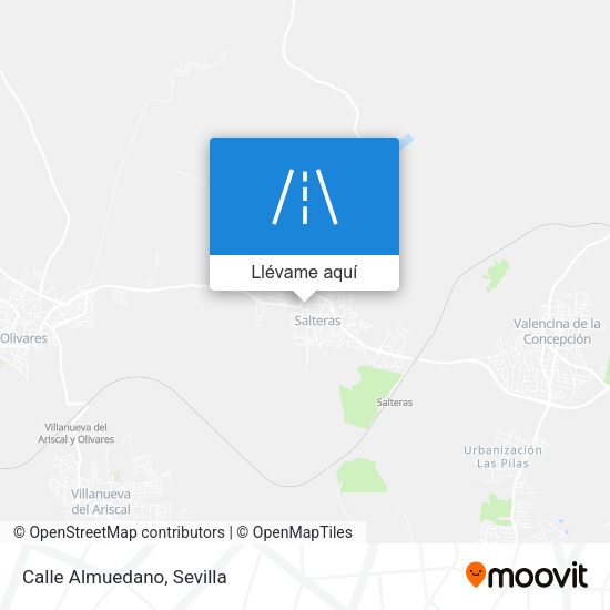 Mapa Calle Almuedano