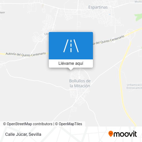 Mapa Calle Júcar