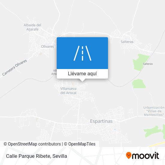 Mapa Calle Parque Ribete
