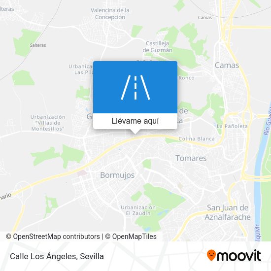 Mapa Calle Los Ángeles