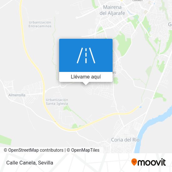 Mapa Calle Canela