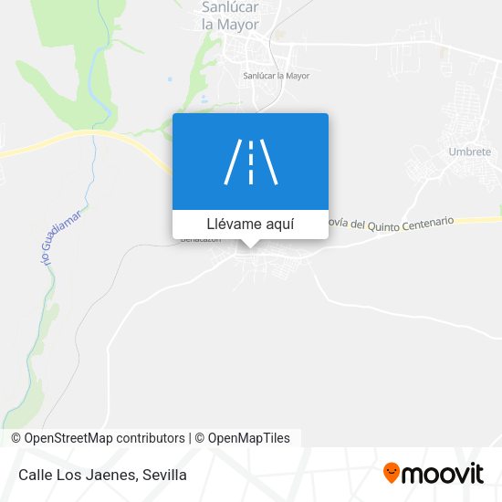 Mapa Calle Los Jaenes
