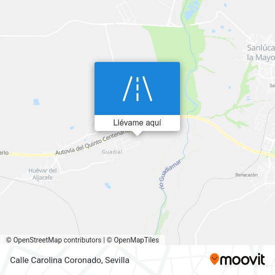 Mapa Calle Carolina Coronado