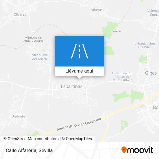 Mapa Calle Alfarería