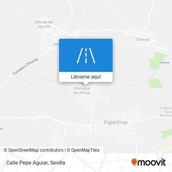 Mapa Calle Pepe Aguiar