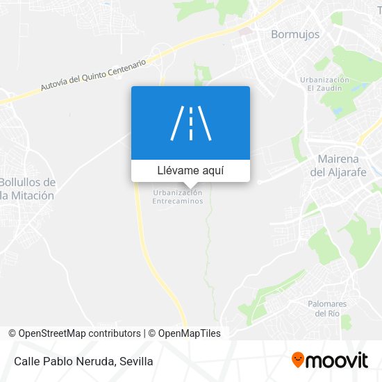 Mapa Calle Pablo Neruda