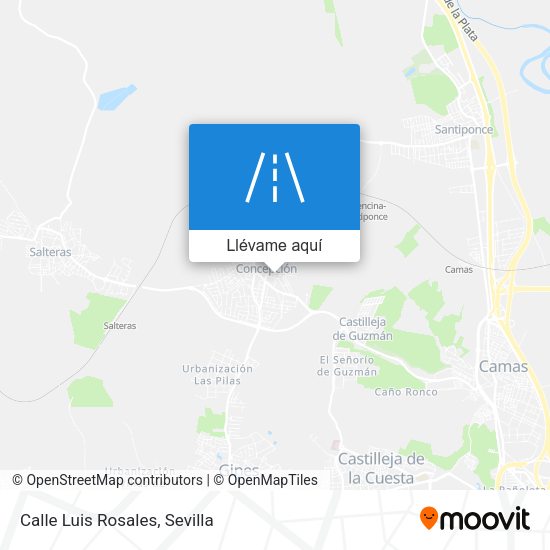 Mapa Calle Luis Rosales