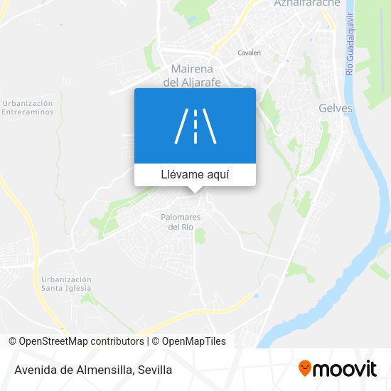 Mapa Avenida de Almensilla