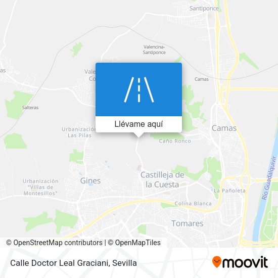Mapa Calle Doctor Leal Graciani