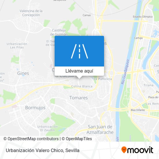 Mapa Urbanización Valero Chico