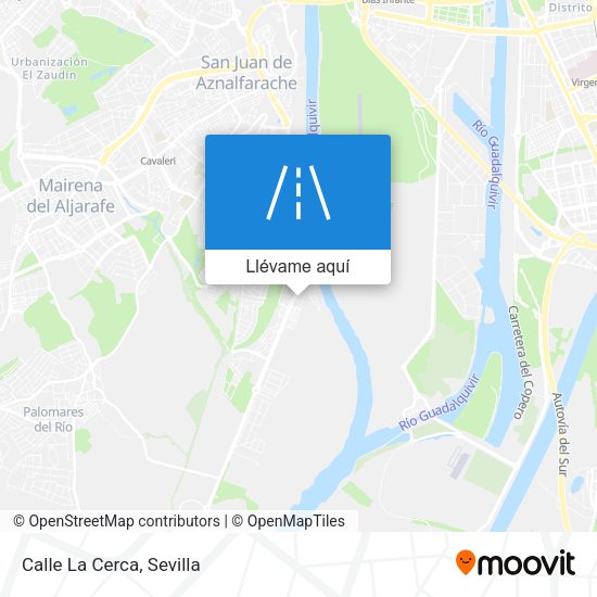 Mapa Calle La Cerca