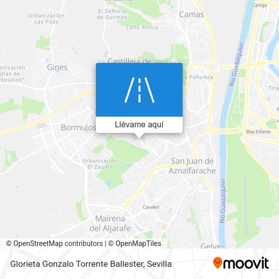 Mapa Glorieta Gonzalo Torrente Ballester