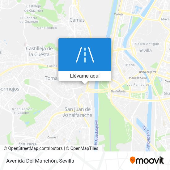 Mapa Avenida Del Manchón