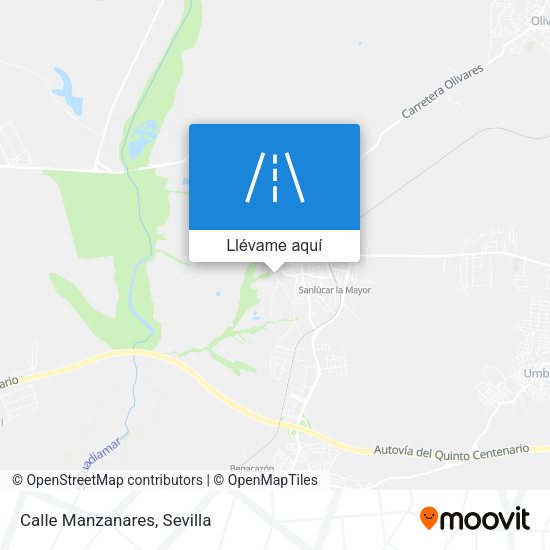 Mapa Calle Manzanares
