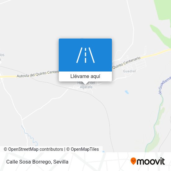 Mapa Calle Sosa Borrego
