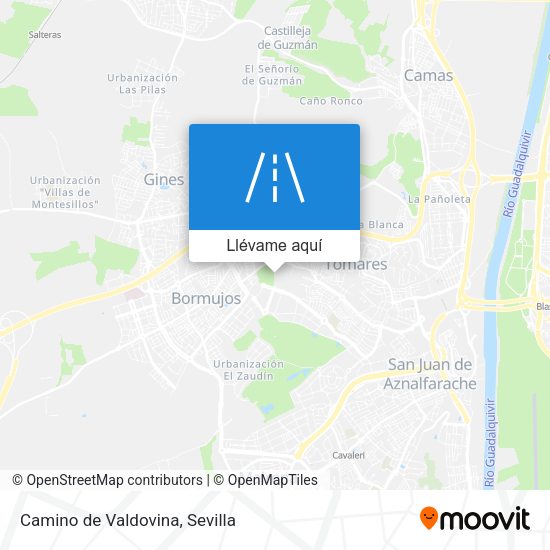 Mapa Camino de Valdovina