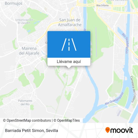 Mapa Barriada Petit Simon