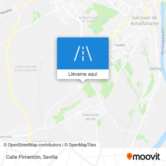 Mapa Calle Pimentón