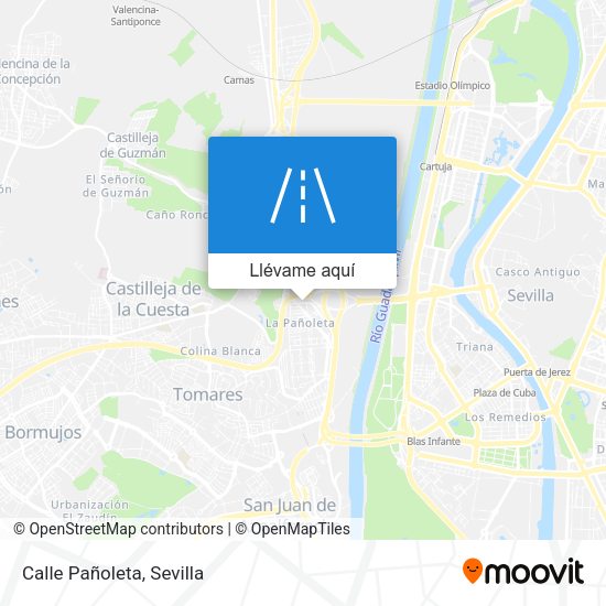 Mapa Calle Pañoleta