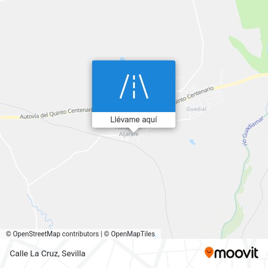 Mapa Calle La Cruz