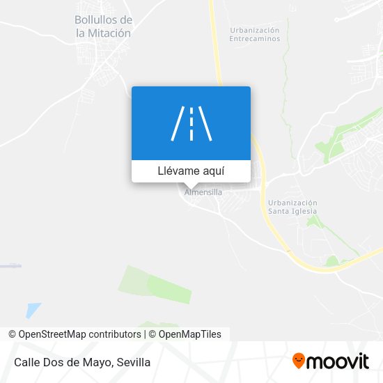 Mapa Calle Dos de Mayo