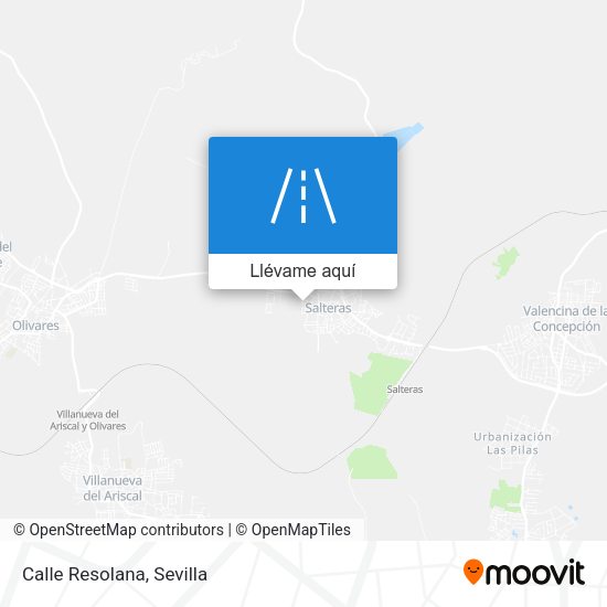 Mapa Calle Resolana