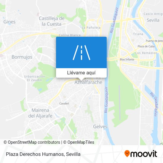 Mapa Plaza Derechos Humanos
