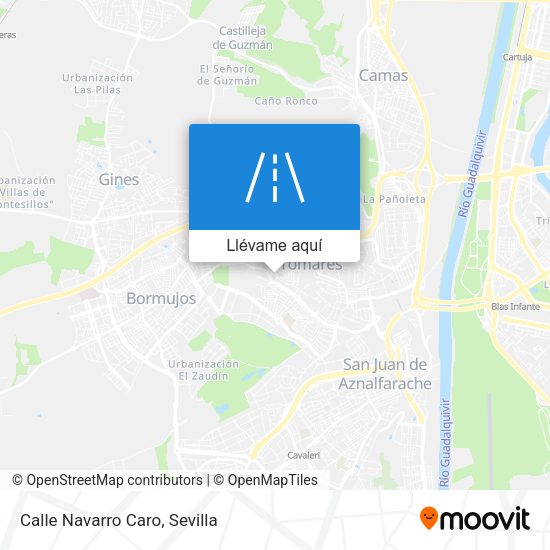 Mapa Calle Navarro Caro