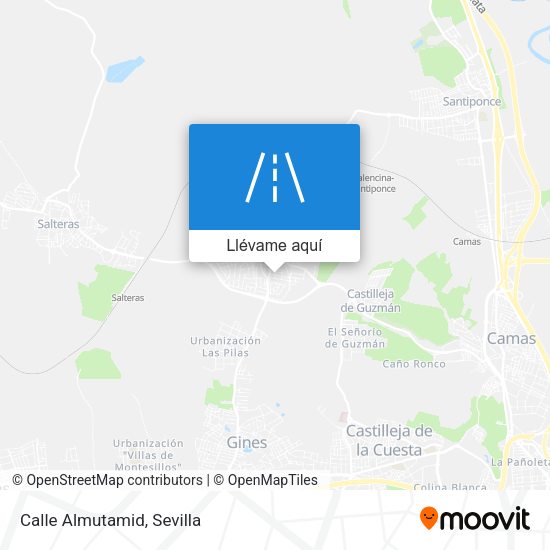 Mapa Calle Almutamid