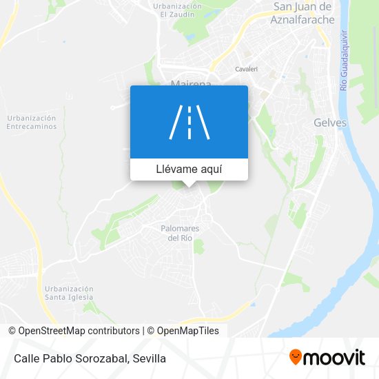 Mapa Calle Pablo Sorozabal