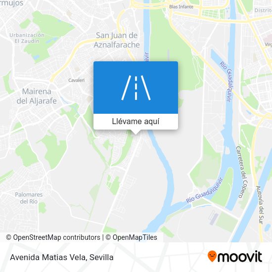 Mapa Avenida Matias Vela
