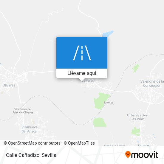 Mapa Calle Cañadizo