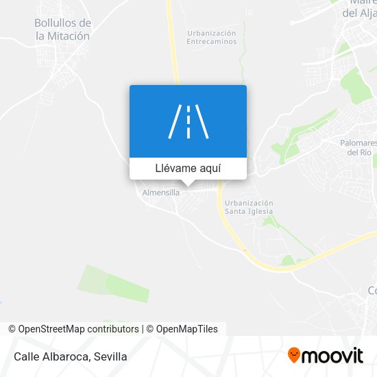Mapa Calle Albaroca