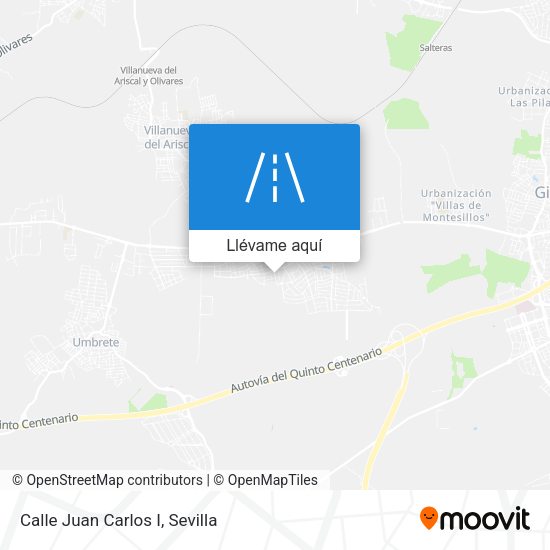 Mapa Calle Juan Carlos I