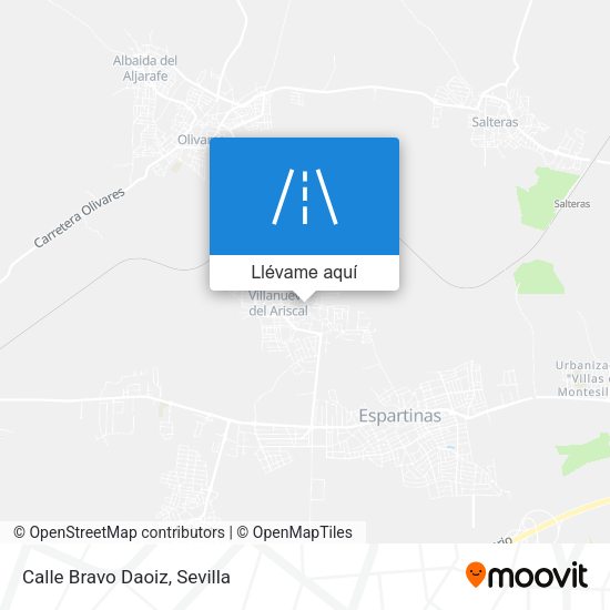Mapa Calle Bravo Daoiz