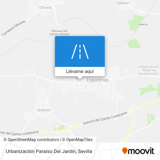 Mapa Urbanización Paraíso Del Jardín