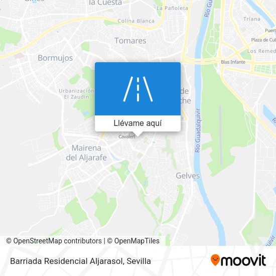 Mapa Barriada Residencial Aljarasol