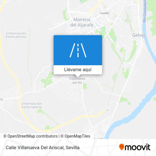 Mapa Calle Villanueva Del Ariscal