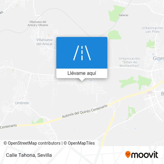 Mapa Calle Tahona