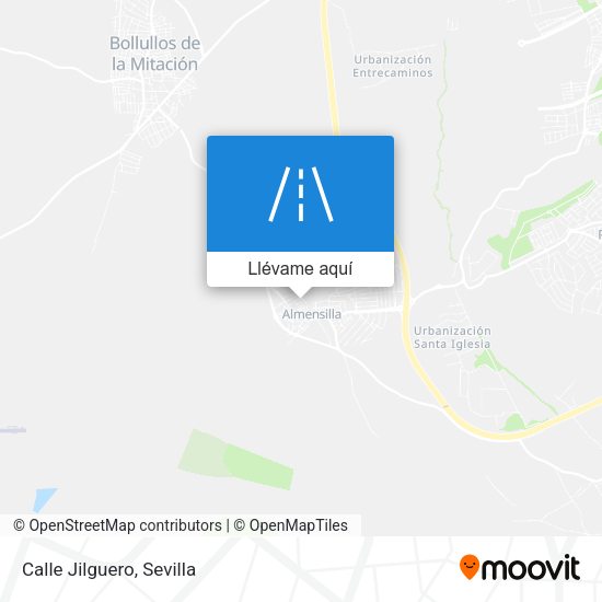 Mapa Calle Jilguero